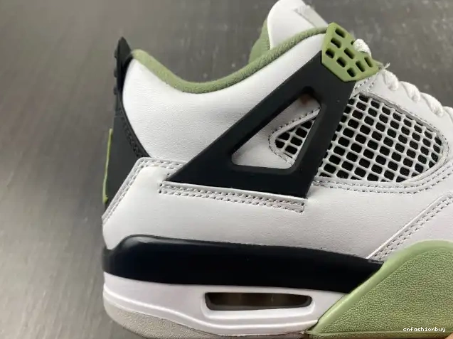 Air 4 Seafoam WMNS AQ9129-103 Jordan 0526